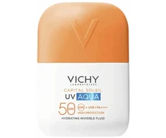 Vichy Capital Soleil UV Aqua drėkinamasis nematomas fluidas SPF50+, 50 ml
