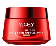 Vichy Liftactiv Collagen Specialist 16 Kreminis SPF 50 veido kremas, 50 ml