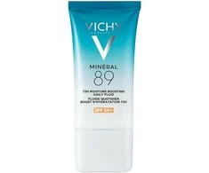 Vichy Minéral 89 72H Moisture Boosting Daily Fluid SPF50+ Drėkinantis kasdienis fluidas veidui, 50 ml