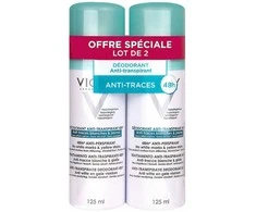 Vichy Anti-Perspirant Dezodorantas 48H purškiamas antiperspirantas, 2x125 ml