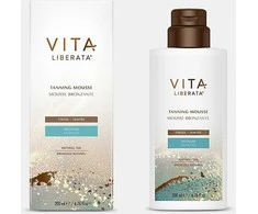 Vita Liberata Tanning Mousse Tinted savaiminio įdegio putos su išoriniu bronzantu, Medium, 200 ml