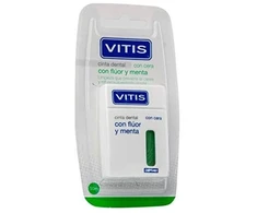 Vitis Cinta Dental Fluor &amp; Menta tarpdančių siūlas, 1 vnt.