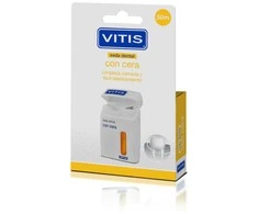 Vitis Dental Floss With Wax tarpdančių siūlas, 1 vnt.