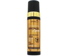 Vivaco Bronze Express Light Self Tanning Mousse savaiminio įdegio putos, 200 ml