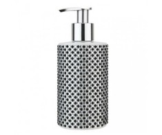 Vivian Gray Creamy liquid soap Juodas &amp; Baltas Diamonds ( Luxury Kreminis Soap), 250 ml