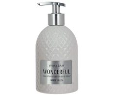 Vivian Gray Wonderful Baltas Valley Liquid Soap skystas rankų muilas, 500 ml