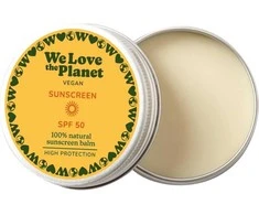 We Love The Planet Sunscreen Balm SPF 50 apsauginis balzamas nuo saulės, 35 g
