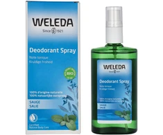 Weleda Sage Dezodorantas Natural Purškiklis, 100 ml