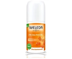 Weleda Sea Buckthorn 24H Roll-On Dezodorantas rutulinis dezodorantas su šaltalankiais, 50 ml