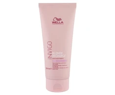 Šaltą atspalvį suteikiantis plaukų kondicionierius Wella Invigo Skirtas šviesiems plaukams Recharge Cool Conditioner 200ml