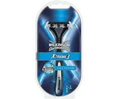 Barzdaskutė Wilkinson Sword vyriškas skustuvas + 1 atsarginė galvutė Xtreme3 sistema