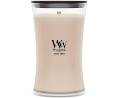 WoodWick Crystal Ginger kvapioji žvakė su mediniu dagčiu, 609,5 g
