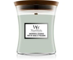 WoodWick Aromatinė žvakė (Sagewood &amp; Seagrass), 275 g