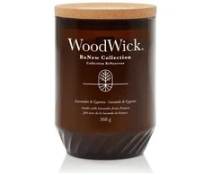 Woodwick Aromatinė žvakė (Lavender &amp; Cypress), 368 g