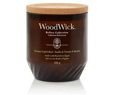 Woodwick Aromatinė žvakė (Tomato Leaf &amp; Basil), 184,0 g