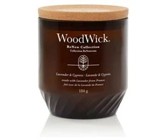 WoodWick Aromatinė žvakė (Lavender &amp; Cypress), 184 g