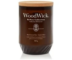 Woodwick Aromatinė žvakė (Black Currant &amp; Rose), 368 g