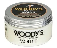 Woody's Mold It Matte Styling Paste pasta plaukų formavimui, 100 g