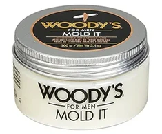 Woody's Mold It Matte Styling Paste pasta plaukų formavimui, 100 g