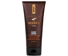 Woody's Shave Lather skutimosi kremas, 177 ml