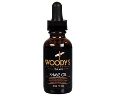 Woody's Shave Oil skutimosi raminantis barzdos skutimosi aliejus, 30 ml