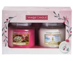 Yankee Candle Kalėdinis rinkinys su vidutinio dydžio "Classic" žvakėmis