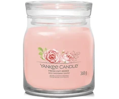 Yankee Candle Aromatinė žvakė Signature glass medium Fresh Cut Rose s 368 g