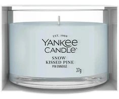 Yankee Candle Snow Kissed Pine Votive Candle, 37 g