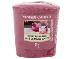 Yankee Candle Sweet Plum Sake Scented Candle kvapioji žvakė, 49 g