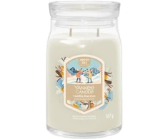 „Yankee Candle“ žvakė „Signature Vanilla Flurries“, didelė, 567 g