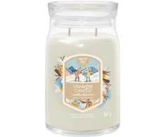 „Yankee Candle“ žvakė „Signature Vanilla Flurries“, didelė, 567 g