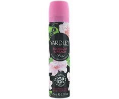 Yardley Blossom and Peach Scented Purškiklis For Women, 75 ml