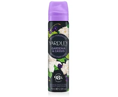 Yardley Gardenia &amp; Cassis kūno purškiklis, 75 ml
