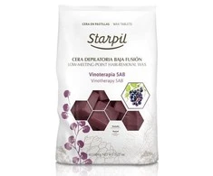 Žemoje temperatūroje besilydantis vaškas depiliacijai Starpil, vyno terapija, 1kg