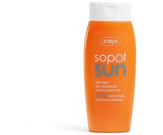 Ziaja Sopot Sun SPF 15 Vandeniui atsparus veido ir kūno losjonas, 150 ml