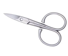 Osom Professional nerūdijančio plieno žirklutės nagams, 9 cm, išlenktos, smailiu galu