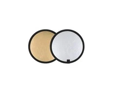 PULUZ 30cm 2in1 sidabrinis / auksinis reflektorius