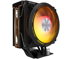 Aktyvus procesoriaus „Darkflash E400“ (juodas) aušinimas