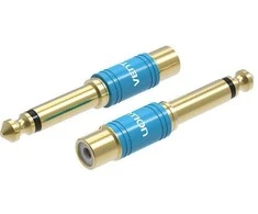 Vention audio adapteris 6.35mm - RCA - Mėlynas