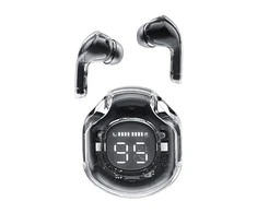 TWS Acefast T8 ausinės, Bluetooth 5.3, IPX4 (juoda)