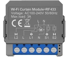 Avatto CMS16-RF-1 išmanusis WIFI+RF užuolaidų modulis
