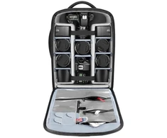 NEEWER NW3300-G Wheeled Backpack with Compartments for a DSLR Camera