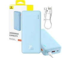Baseus Airpow 20000mAh 20W maitinimo blokas (mėlynas)
