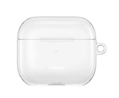 Baseus Crystal skaidrus dėklas, skirtas AirPods 3