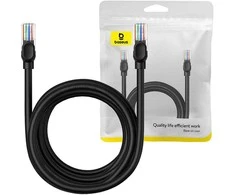 Baseus Ethernet CAT5, 5 m tinklo kabelis (juodas)