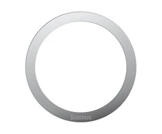 Baseus Halo magnetinis žiedas telefonams, MagSafe (sidabrinis)