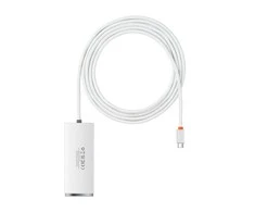 Baseus Lite serijos šakotuvas 4 viename USB-C 4x USB 3.0 + USB-C, 2 m (Fehér)