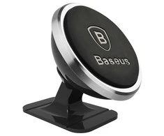 Baseus Magnetic automobilinis laikiklis išmaniajam telefonui (sidabrinis)