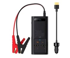Power Inverteris Baseus 300W (220V CN/EU) - juodas