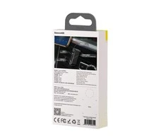 Baseus Qiyin AUX automobilinis Bluetooth imtuvas juodas